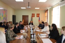 17 февраля 2023 года начальник управления выступила на совещании в Управлении Минюста России по Брянской области 